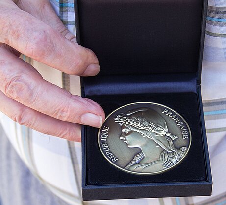 La médaille de la commune
