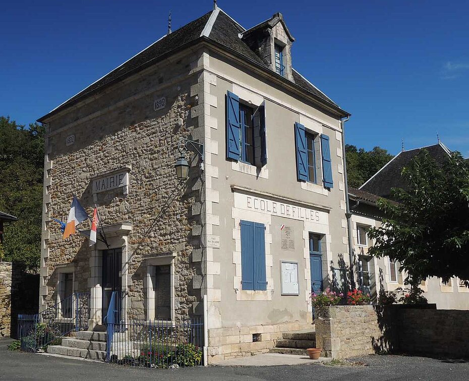 Photo de la mairie déléguée de Sarrazac