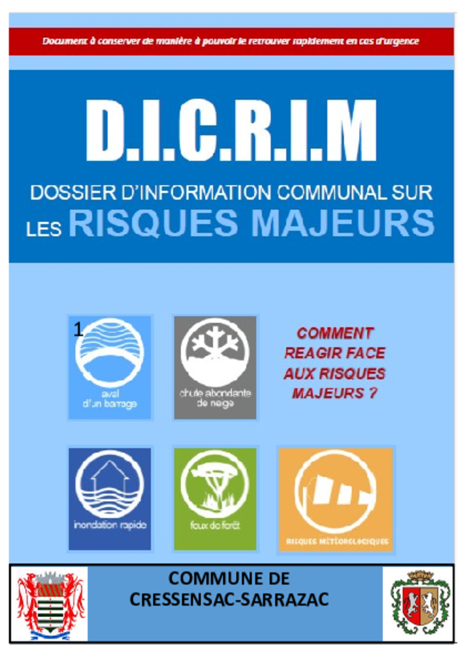 Document d'information communale sur les risques majeurs (DICRIM)